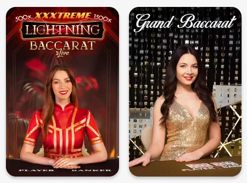 Juegos de Baccarat